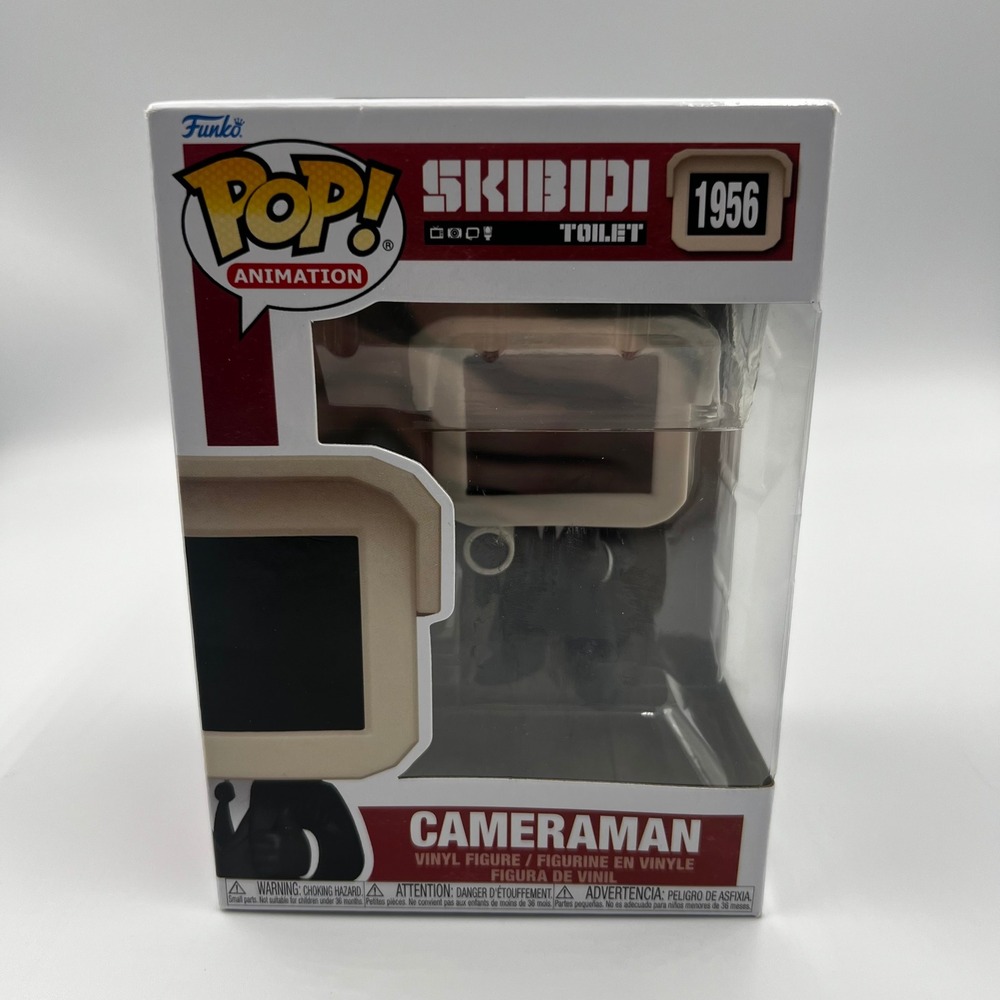 Funko Pop Animation Skibidi Toilet Cameraman 1956 Vinyl Figure